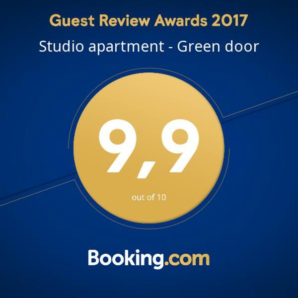 Studio apartment - Green door Zagreb Buitenkant foto